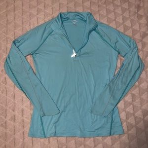 Activewear jack with half zip